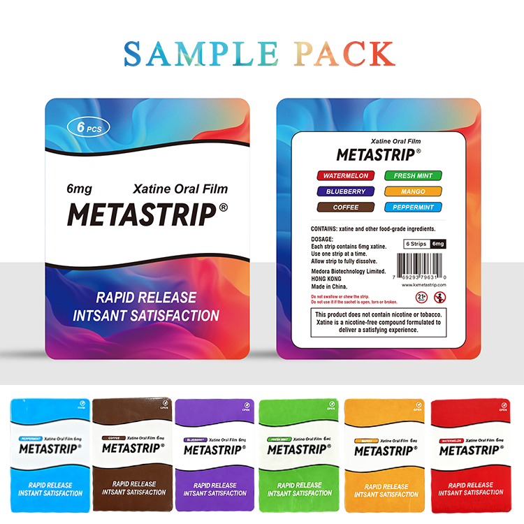 METASTRIP Rainbow Oral Film Pack | 6-Experience Trial Set