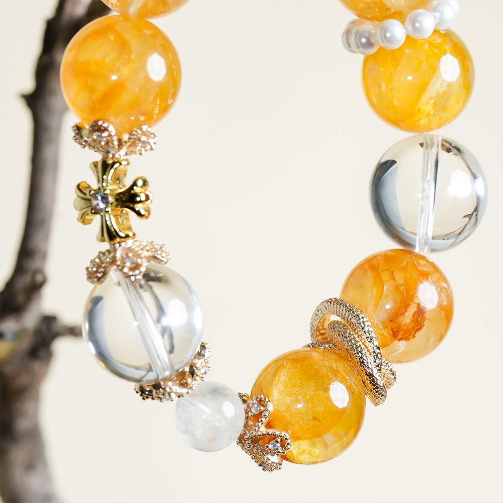 Natural Crystal Bracelet